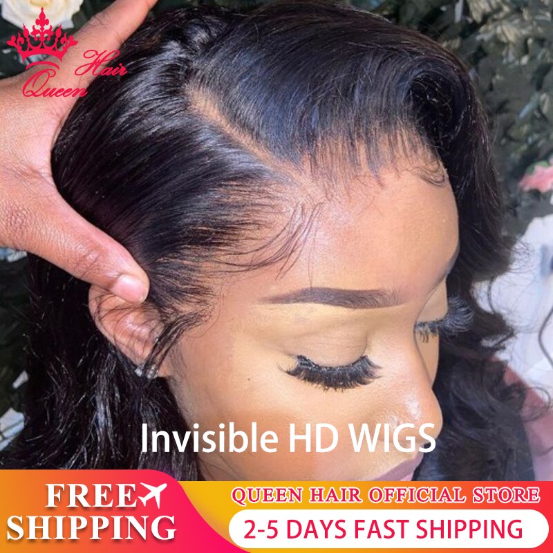 Queen Hair Real HD Invisible Wig 13x6 13x4 5x5 6x6 7x..